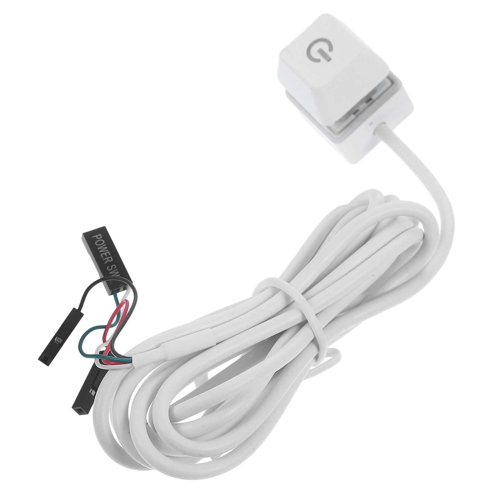 External PC Power Button 1.65M Copper Cable Desktop Computer Accessory LED Case Motherboard Power On Off
External PC Power Button 1.65M Copper Cable Desktop Computer Accessory LED Case Motherboard Power On Off