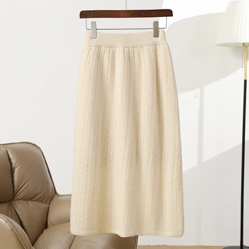 New Women Pickled Diamond Shaped Skirt Autumn Winter Grace Basic Cashmere Skirt 100% Merino Wool Knitwear Office Lady Dress
New Women Pickled Diamond Shaped Skirt Autumn Winter Grace Basic Cashmere Skirt 100% Merino Wool Knitwear Office Lady Dress