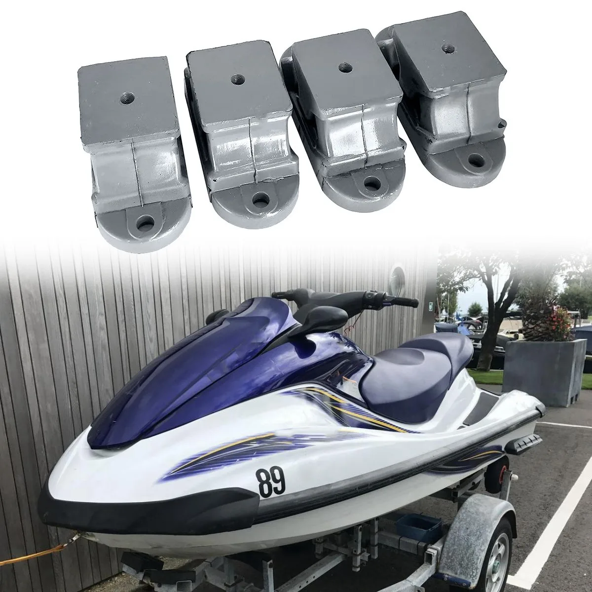 4Pcs Motor Mount Fits for Yamaha 1100 FX HO SHO Cruiser Ho VX Sport Cruiser Deluxe 67X-44517-10-00
4Pcs Motor Mount Fits for Yamaha 1100 FX HO SHO Cruiser Ho VX Sport Cruiser Deluxe 67X-44517-10-00