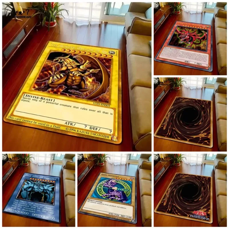 Аниме Yu Gi Oh Карточный ковер Мультяшный напольный коврик Гостиная Спальня Коврик Подростковые украшения Коврики Рождественская семья Нескользящие
Аниме Yu Gi Oh Карточный ковер Мультяшный напольный коврик Гостиная Спальня Коврик Подростковые украшения Коврики Рождественская семья Нескользящие