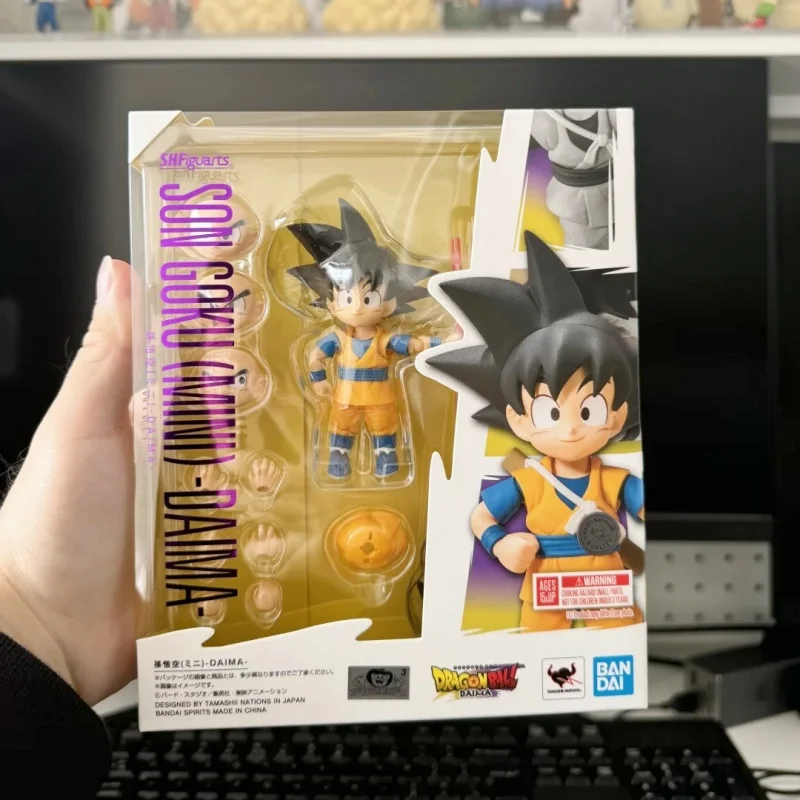 Bandai S.H.Figuarts Dragon Ball Daima Son Goku Mini 1/12 Action Doll Collectible Anime Figures Model Toys Birthday Gifts Hot
Bandai S.H.Figuarts Dragon Ball Daima Son Goku Mini 1/12 Action Doll Collectible Anime Figures Model Toys Birthday Gifts Hot