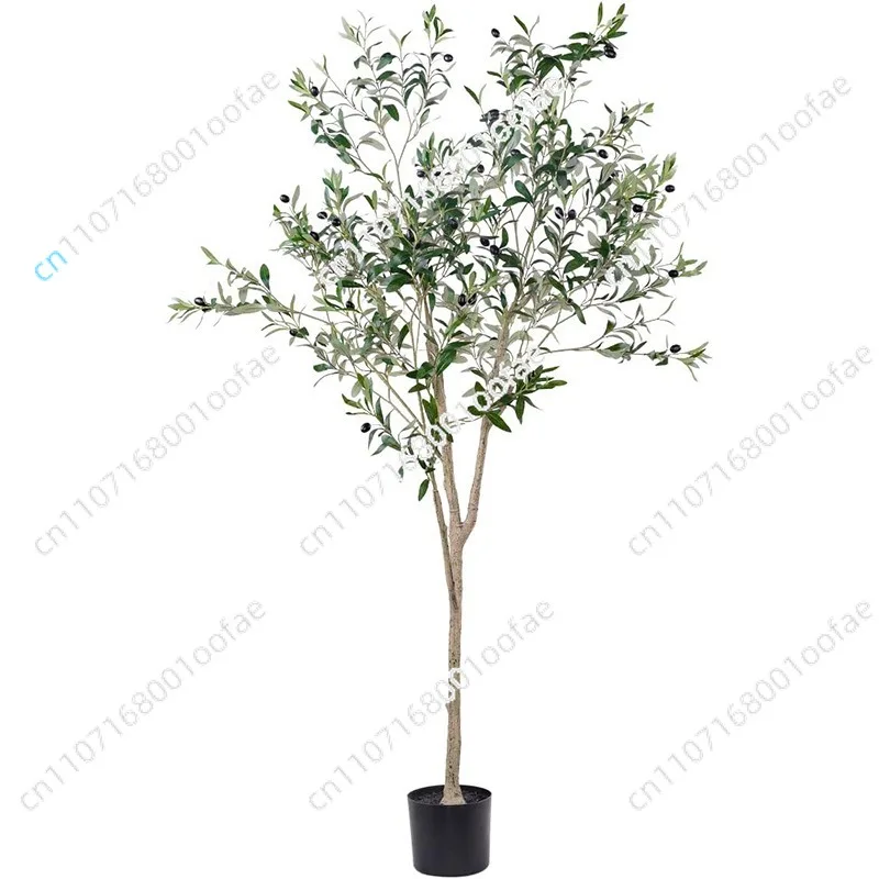 Artificial olive tree potted home living room floor-to-ceiling large green plant window shopping mall decorative fake tree
Artificial olive tree potted home living room floor-to-ceiling large green plant window shopping mall decorative fake tree