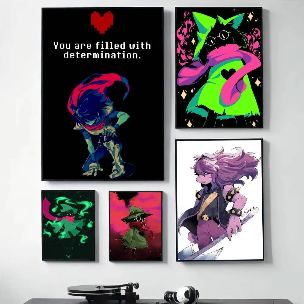 Game D-Deltarune Kris Poster HD Quality Wall Art Retro Posters For Home Room Wall Decor Self Adhesive
Game D-Deltarune Kris Poster HD Quality Wall Art Retro Posters For Home Room Wall Decor Self Adhesive