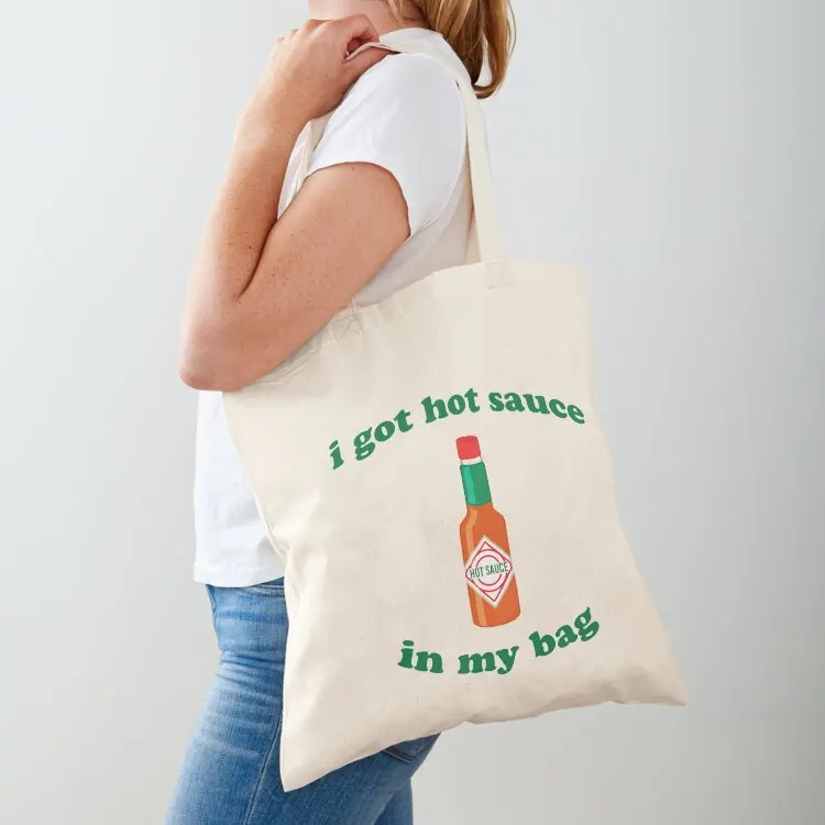 hot sauce in my bag Tote Bag tote bag university tote canvas Big women Cloth bags
hot sauce in my bag Tote Bag tote bag university tote canvas Big women Cloth bags