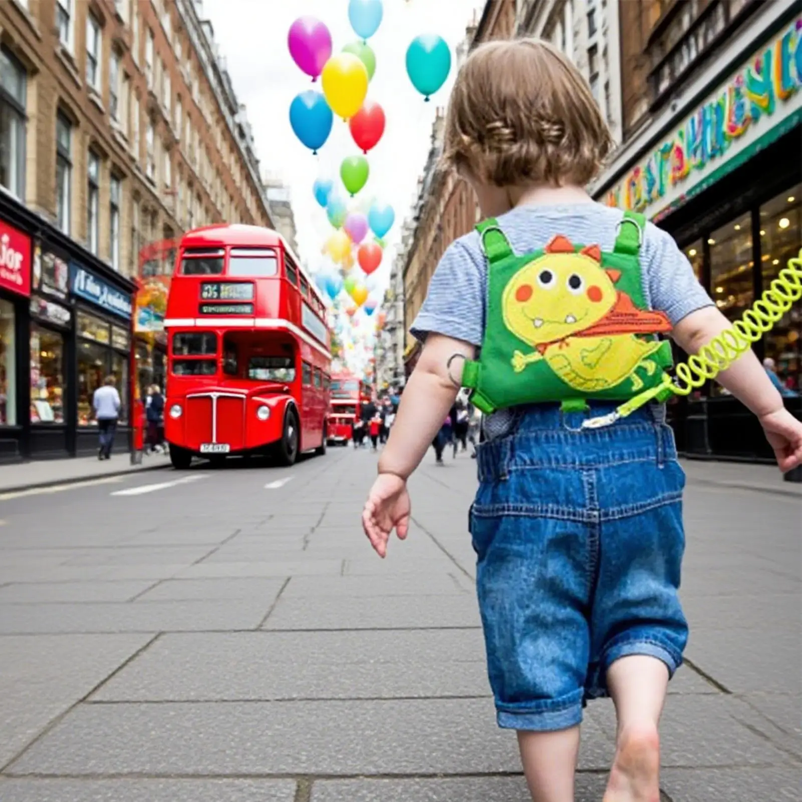 Toddler Walking Harness Children Walking Rope Reflective Toddler Dinosaur Leash Harness With Wristband For Daily Park Amusement
Toddler Walking Harness Children Walking Rope Reflective Toddler Dinosaur Leash Harness With Wristband For Daily Park Amusement