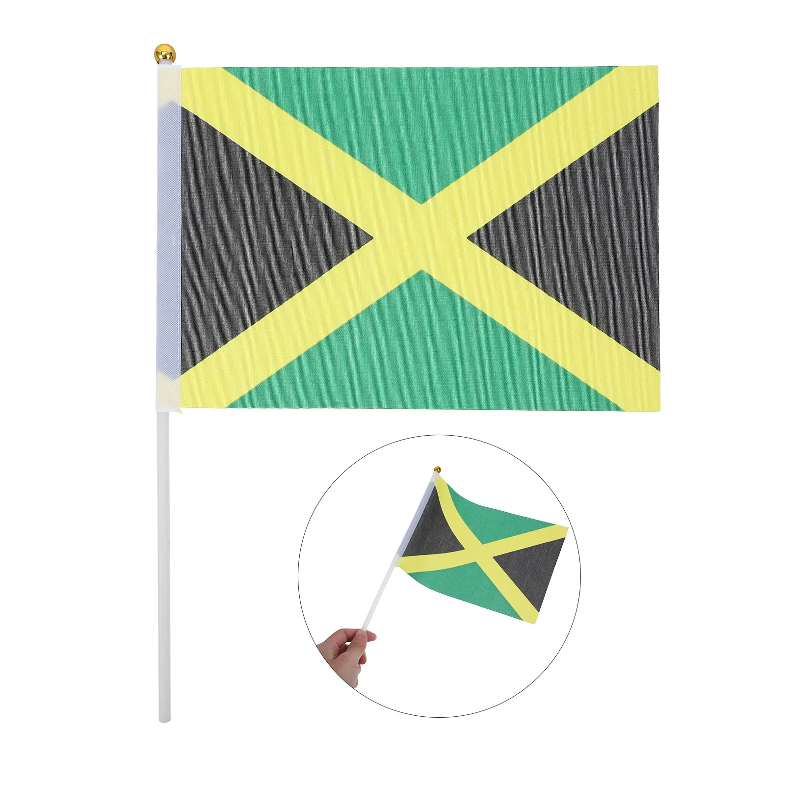 100Pcs Jamaica Handheld Mini Flags Small Jamaican Flags on Stick for Parties Cultural Celebrations Jamaica Flag
100Pcs Jamaica Handheld Mini Flags Small Jamaican Flags on Stick for Parties Cultural Celebrations Jamaica Flag