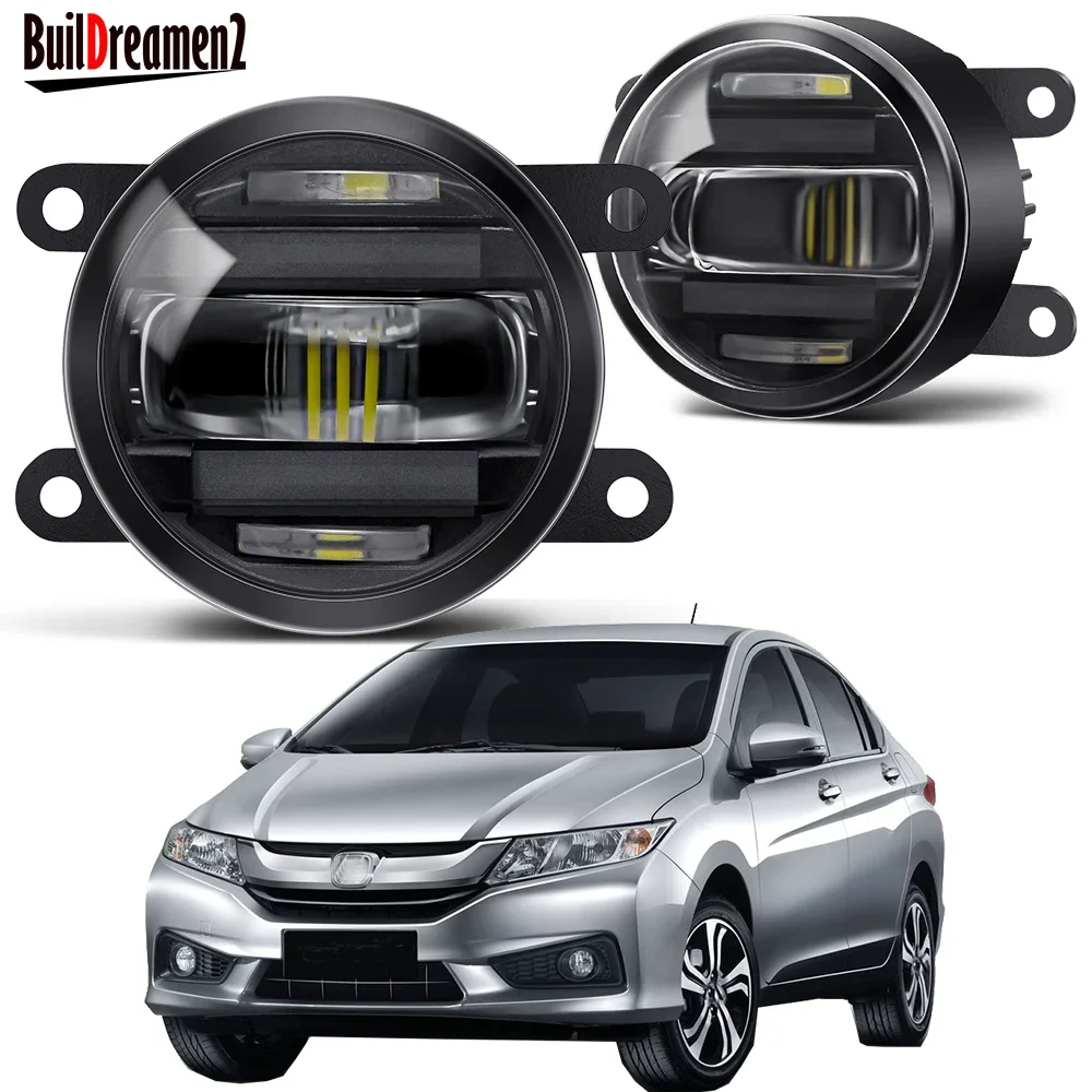 2IN1 Car Front Bumper LED Fog Light with DRL For Honda City 2014 2015 2016 2017 2018 30W Aluminum Fog Daytime Running Lamp H11
2IN1 Car Front Bumper LED Fog Light with DRL For Honda City 2014 2015 2016 2017 2018 30W Aluminum Fog Daytime Running Lamp H11