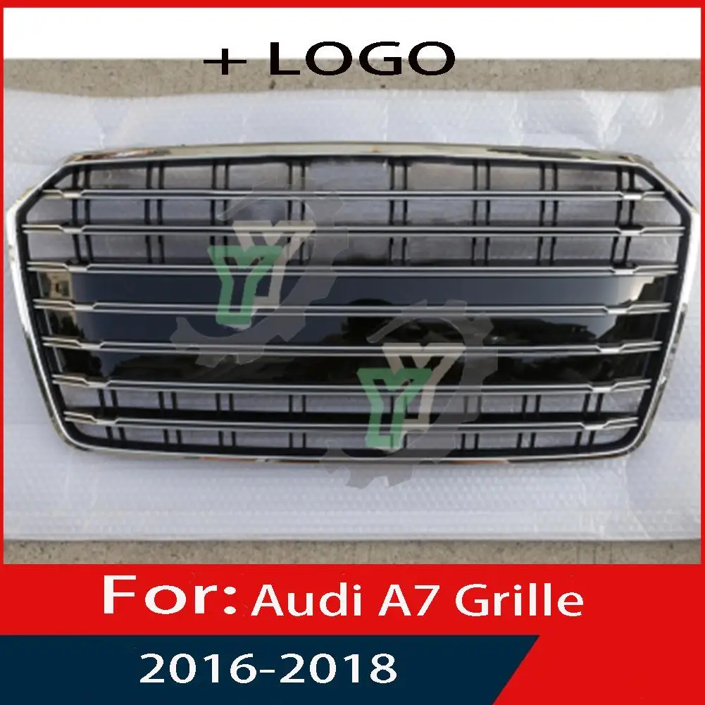 For Audi A7/A7L 2016 2017 2018 Car Front Bumper Grille Centre Panel Styling Upper Grill (Modify For S7 style)
For Audi A7/A7L 2016 2017 2018 Car Front Bumper Grille Centre Panel Styling Upper Grill (Modify For S7 style)