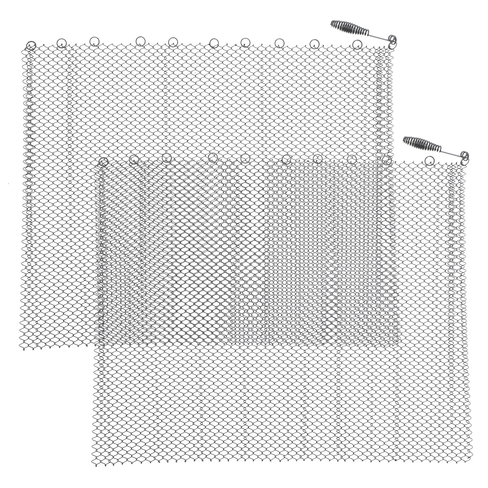 2pcs Fireplace Mesh Screen Curtain Iron Panels Hearth Tools Black Coated Heat Resistant Metal Fireplace Accessories
2pcs Fireplace Mesh Screen Curtain Iron Panels Hearth Tools Black Coated Heat Resistant Metal Fireplace Accessories