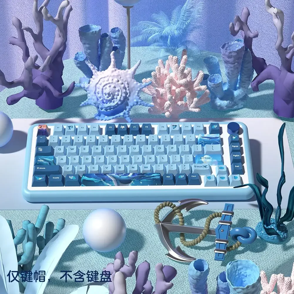 Whale fall theme keycaps original highly cute personality sublimation creative full set drunk deer 75 wooting61 keys
Whale fall theme keycaps original highly cute personality sublimation creative full set drunk deer 75 wooting61 keys