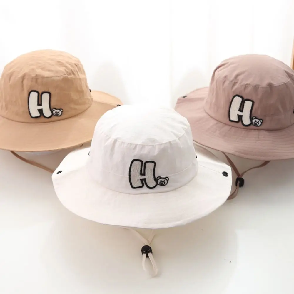 New Large Brim Children's Hat UV Protection Embroidered Sunscreen Hats Breathable Thin Beach Cap
New Large Brim Children's Hat UV Protection Embroidered Sunscreen Hats Breathable Thin Beach Cap