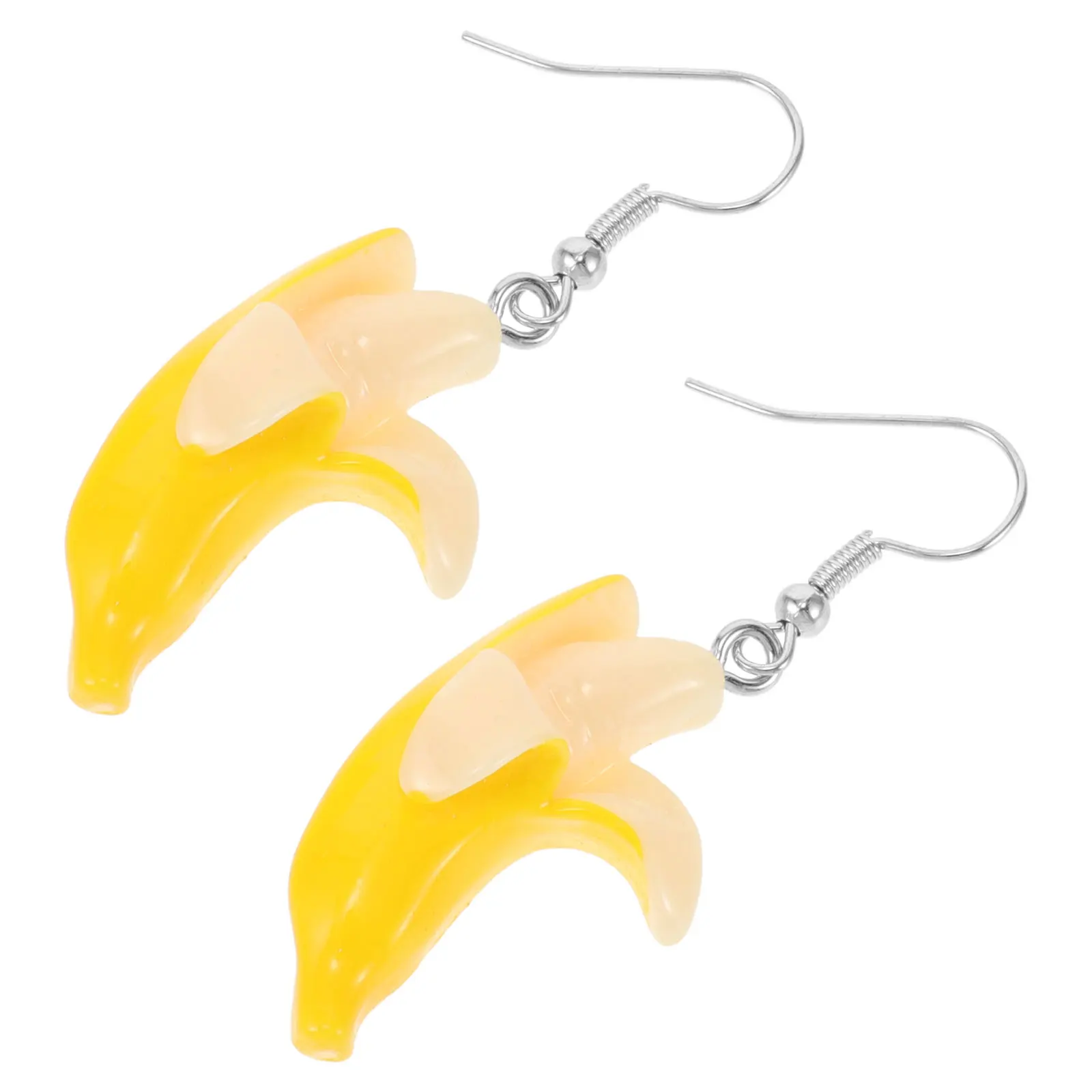 Banana Earrings Theme Lightweight Comfortable Jewelry Gift Banana Earrings Resin Dangle Women Sweet Classy Fashion
Banana Earrings Theme Lightweight Comfortable Jewelry Gift Banana Earrings Resin Dangle Women Sweet Classy Fashion