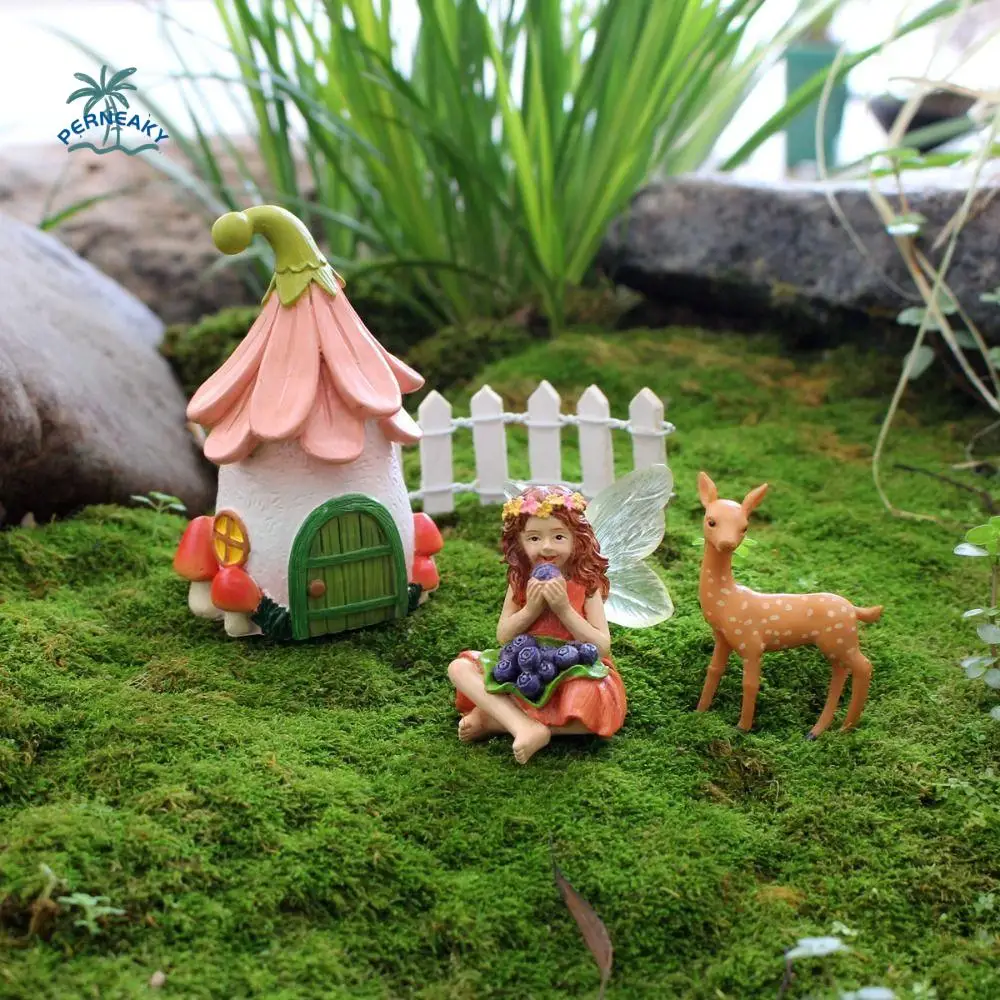 4pcs Resin Fairy Elf Ornament Creative Cute Garden Statue Handicraft Waterproof Flower Fairy Plugin Set Courtyard
4pcs Resin Fairy Elf Ornament Creative Cute Garden Statue Handicraft Waterproof Flower Fairy Plugin Set Courtyard