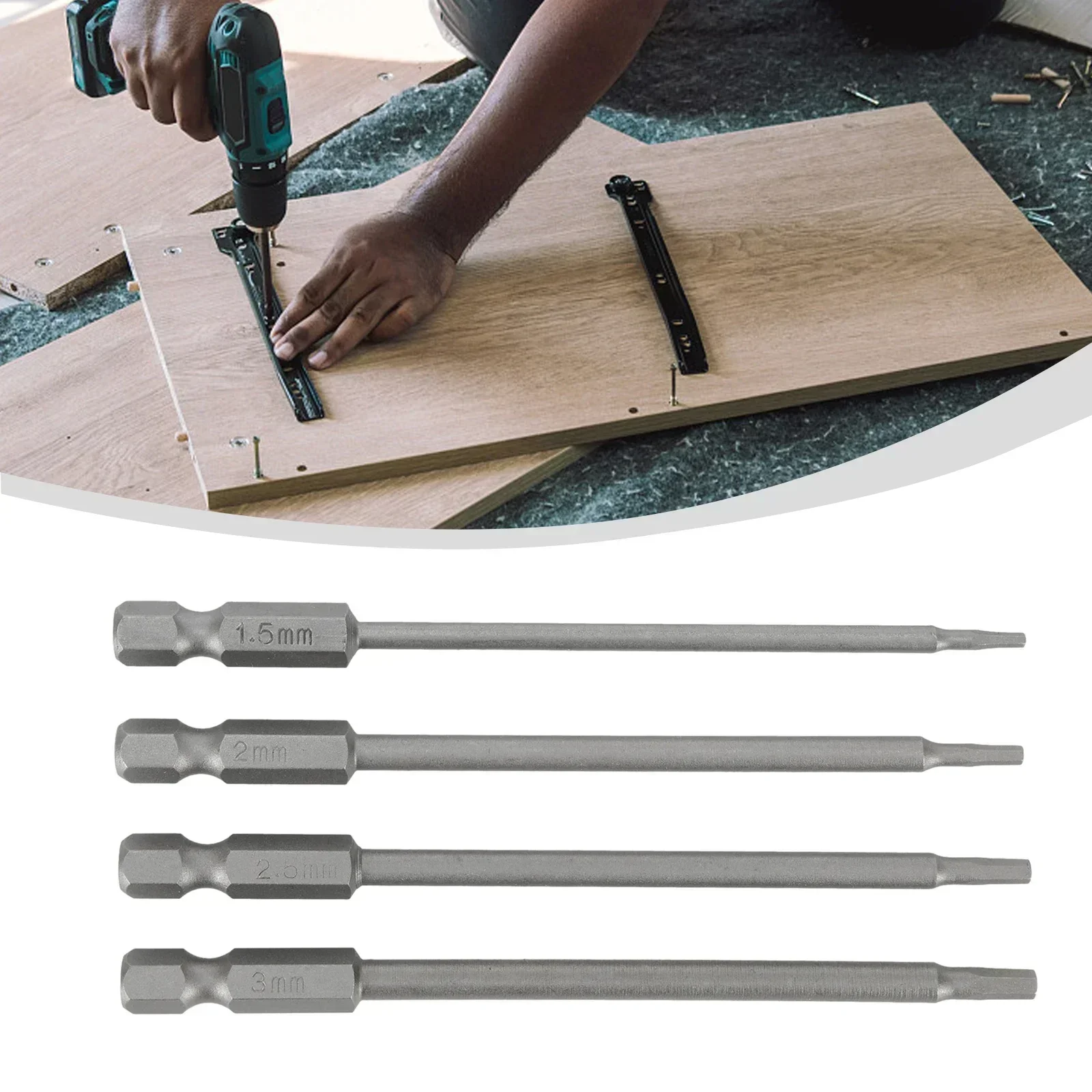 1/4PCS 1/4" Hex Shank Magnetic Screwdriver Set Screw Driver Kit Bits Precision Electric Laptop For Iphone Computer 1.5-3.0MM
1/4PCS 1/4" Hex Shank Magnetic Screwdriver Set Screw Driver Kit Bits Precision Electric Laptop For Iphone Computer 1.5-3.0MM