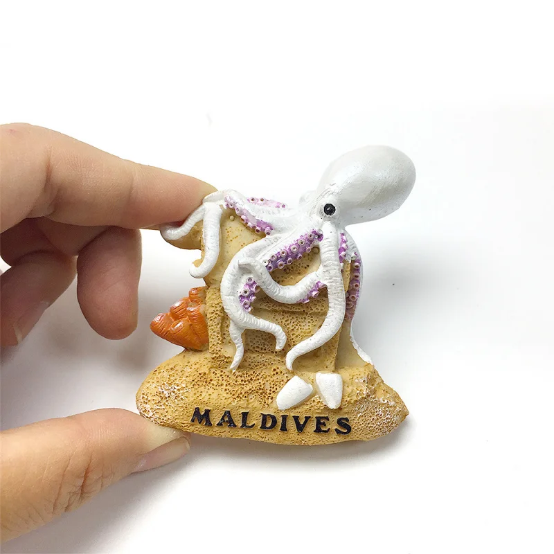 3D Resin Maldives Octopus Fridge Magnet - Cute Decorative Magnets for Kitchen & Fridge, Room Decor,Strong Refrigerator Magnets
3D Resin Maldives Octopus Fridge Magnet - Cute Decorative Magnets for Kitchen & Fridge, Room Decor,Strong Refrigerator Magnets