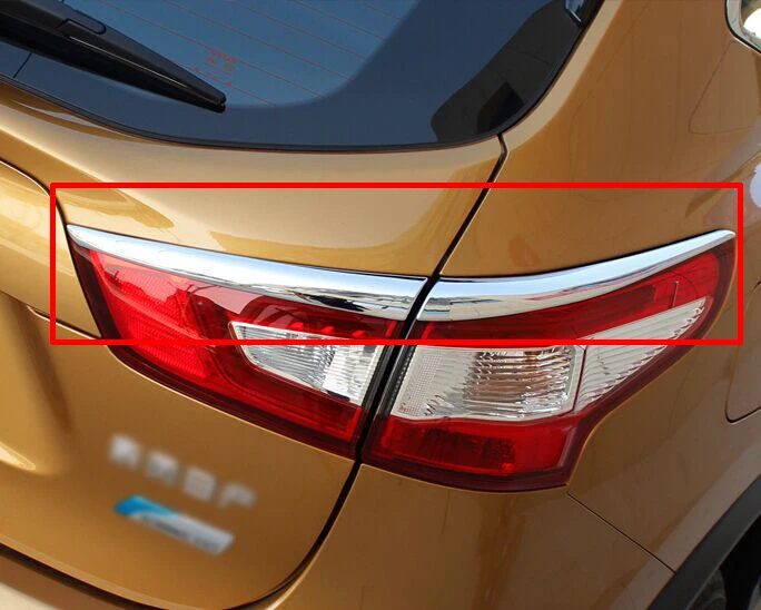 For Nissan Qashqai J11 2014-2016 ABS Chrome Tail light Trim Car Accessories Stickers
For Nissan Qashqai J11 2014-2016 ABS Chrome Tail light Trim Car Accessories Stickers