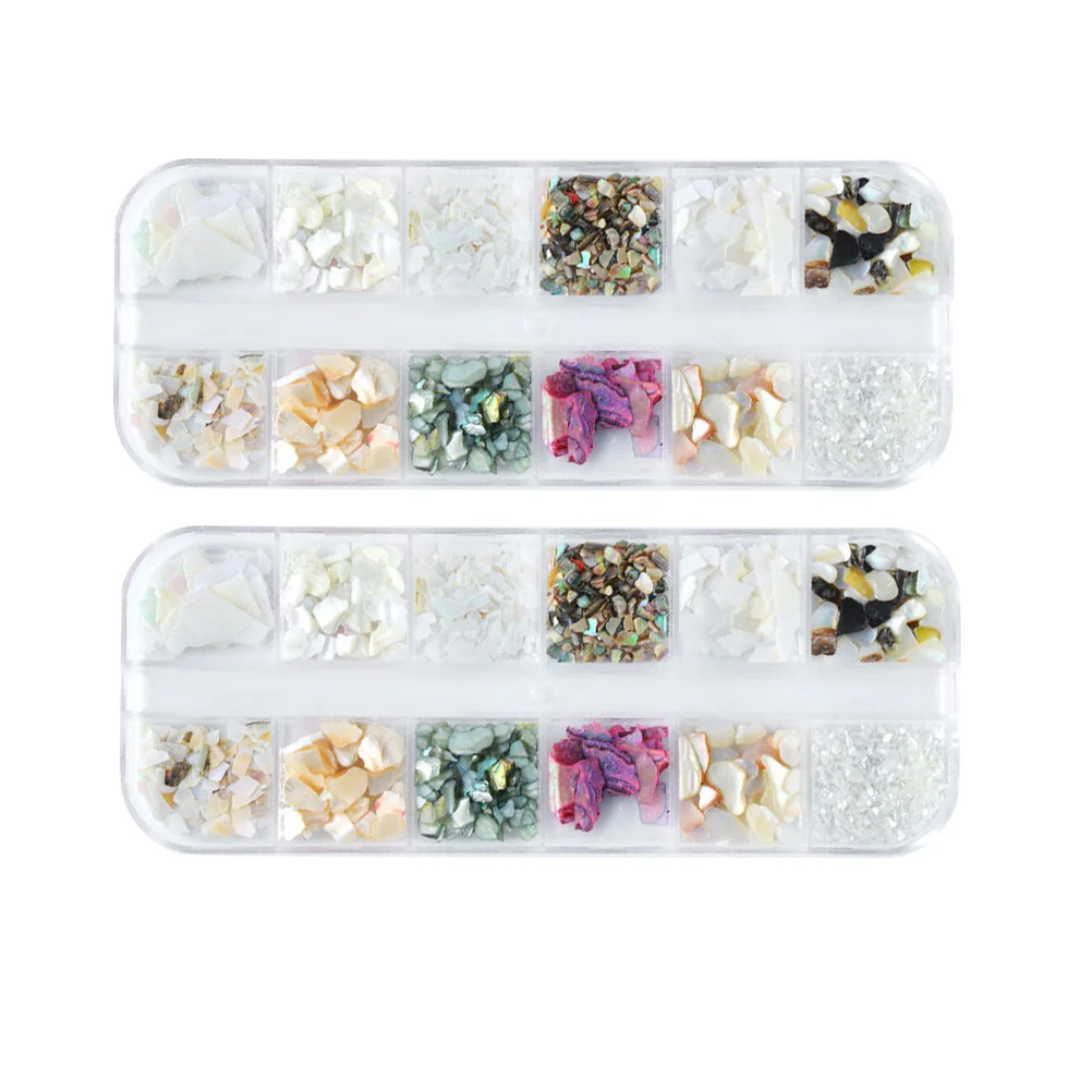 2 Sets Shell Sheet Nail Art Jewelry Manicure Accessory Ocean Decoration Ornament Fashion
2 Sets Shell Sheet Nail Art Jewelry Manicure Accessory Ocean Decoration Ornament Fashion