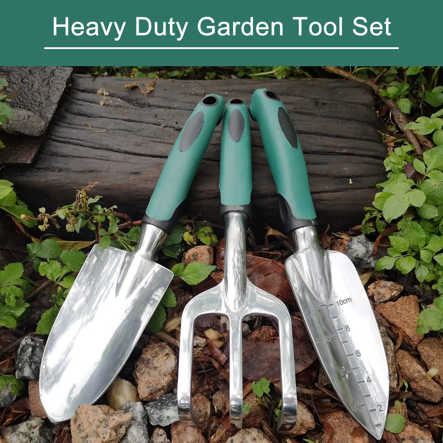 3Pcs Garden Tools Set Trowel Transplanter and Rake Heavy Duty Gardening Tools with Soft Rubberized Non-Slip Handle Garden Hand
3Pcs Garden Tools Set Trowel Transplanter and Rake Heavy Duty Gardening Tools with Soft Rubberized Non-Slip Handle Garden Hand