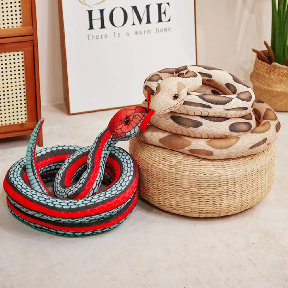 Креативная мягкая плюшевая игрушка-змея: страшная коричневая змея, длинная зеленая/красная плюшевая дикая змея, подарок
Креативная мягкая плюшевая игрушка-змея: страшная коричневая змея, длинная зеленая/красная плюшевая дикая змея, подарок