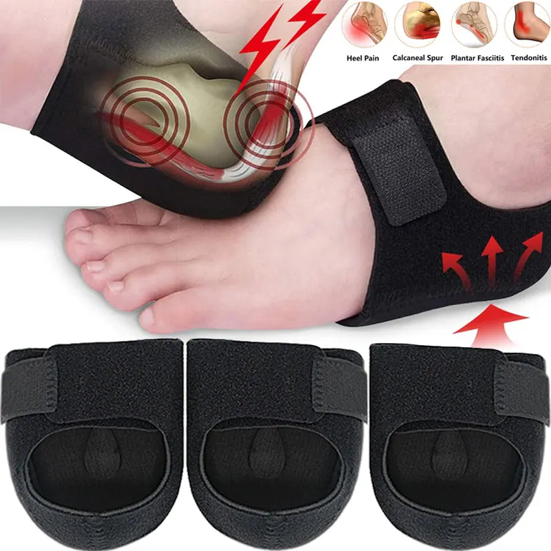 Plantar Fasciitis Silicone Heel Protector for Spurs Shock Absorption Shoes Pads U Cup Half-yard Socks Sleeve Pain Relief Insoles
Plantar Fasciitis Silicone Heel Protector for Spurs Shock Absorption Shoes Pads U Cup Half-yard Socks Sleeve Pain Relief Insoles