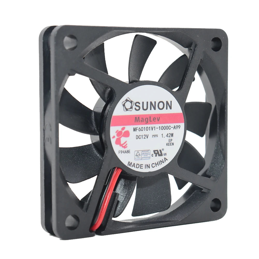 Brand new original SUNON MF60101V1-1000C-A99/G99 6010 12V 1.42W 6CM silent cooling fan
Brand new original SUNON MF60101V1-1000C-A99/G99 6010 12V 1.42W 6CM silent cooling fan