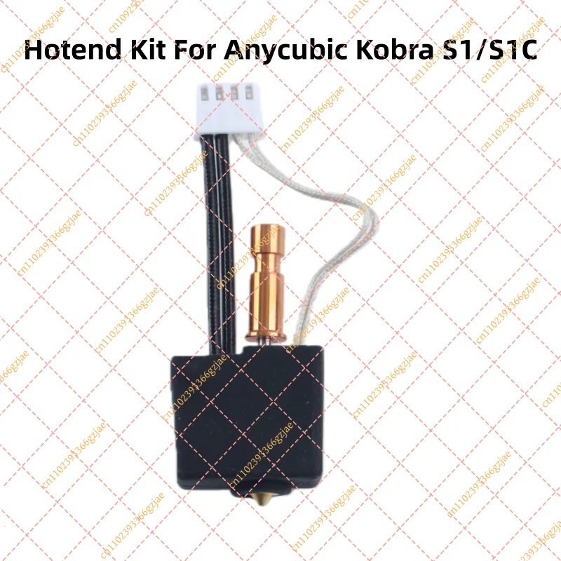 Upgrade Bimetallic Hotend Kit For For Anycubic Kobra S1/S1 Combo Hot End Kit Brass Nozzle 3D Printer Replacement Parts
Upgrade Bimetallic Hotend Kit For For Anycubic Kobra S1/S1 Combo Hot End Kit Brass Nozzle 3D Printer Replacement Parts
