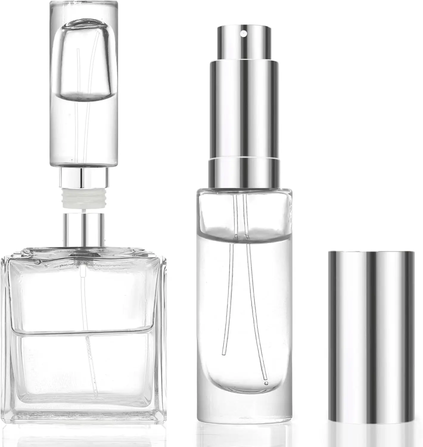 10ml Refillable Perfume Atomizer Bottle Glass Leak-Proof Top-Filling Travel Spray Portable
10ml Refillable Perfume Atomizer Bottle Glass Leak-Proof Top-Filling Travel Spray Portable