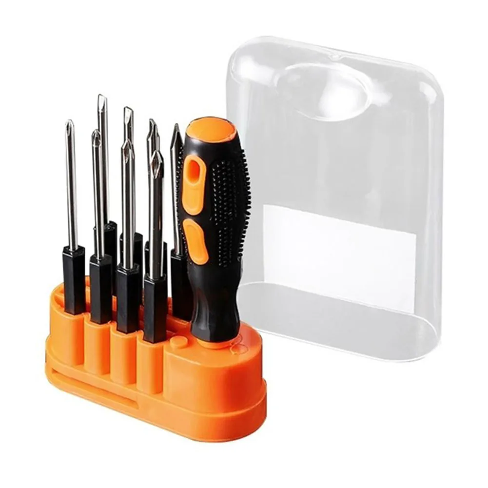 Household Helper 9 In 1 Screwdriver Set Anti-slip Point Design Carbon Steel Screwdriver Compact And Lightweight
Household Helper 9 In 1 Screwdriver Set Anti-slip Point Design Carbon Steel Screwdriver Compact And Lightweight