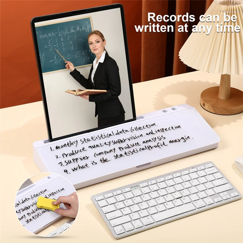 Whiteboard Weekly White Board Calendar Desk Organizers With Computer Keyboard Stand With Drawer, For Office, Home
Whiteboard Weekly White Board Calendar Desk Organizers With Computer Keyboard Stand With Drawer, For Office, Home