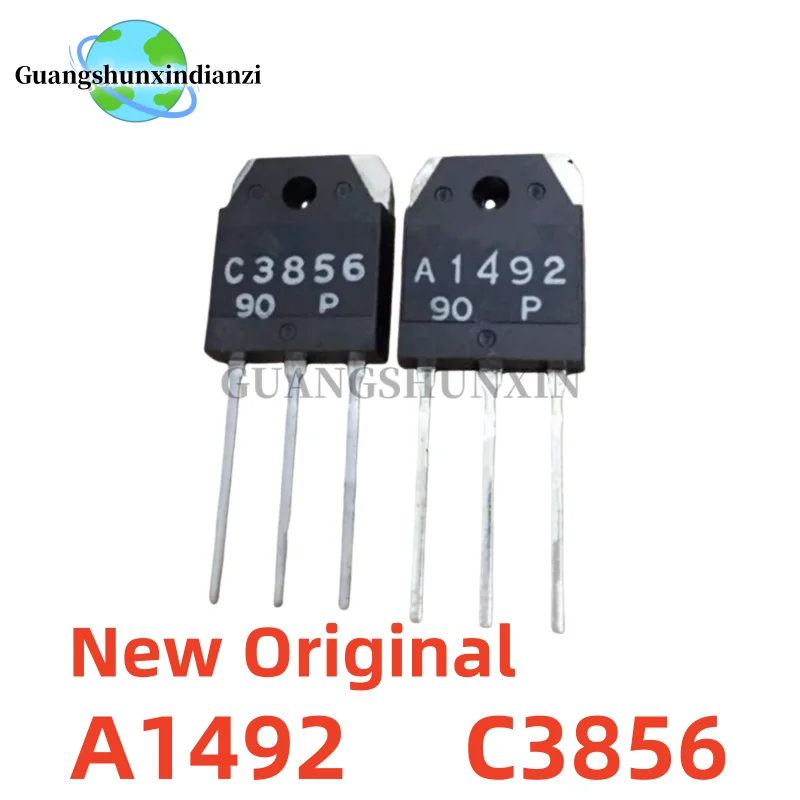 5Pairs/5PCS Brand New Original 2SA1492 2SC3856 A1492 C3856 TO-3P Best Quality In Stock
5Pairs/5PCS Brand New Original 2SA1492 2SC3856 A1492 C3856 TO-3P Best Quality In Stock