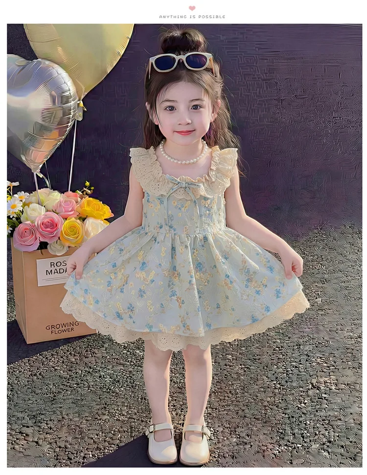 2026 New Baby Summer Girls Printed Dress, Princess Kids Sweet Fashion Party Dress 2-7T
2026 New Baby Summer Girls Printed Dress, Princess Kids Sweet Fashion Party Dress 2-7T