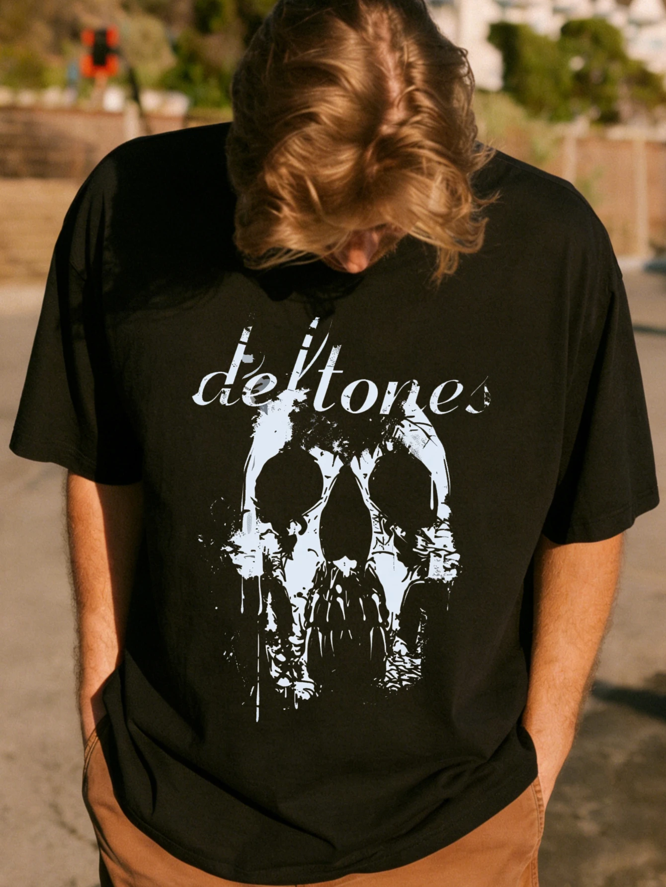 Mens Oversized Cotton Deftones Skull Graphic Short Sleeve Summer Casual T Shirt
Mens Oversized Cotton Deftones Skull Graphic Short Sleeve Summer Casual T Shirt