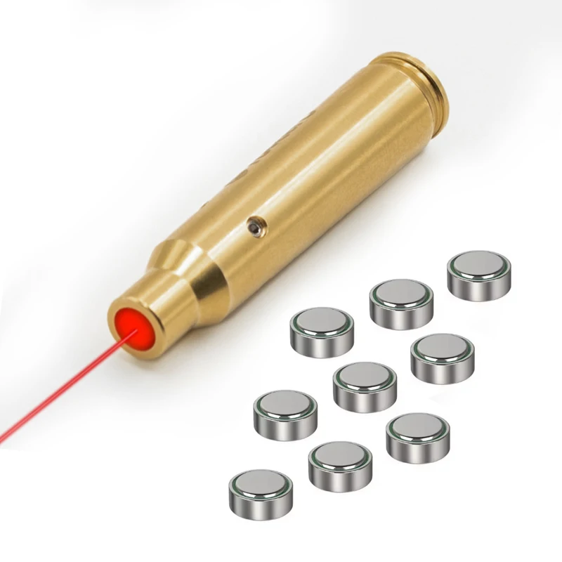 Tactical 223Rem 5.56mm Red Dot Laser Boresighter with 3 Sets of Batteries
Tactical 223Rem 5.56mm Red Dot Laser Boresighter with 3 Sets of Batteries