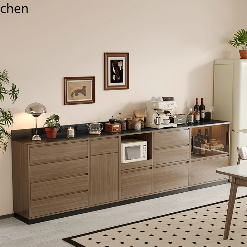 HXL medieval style dining side cabinet combination integrated against the wall living room combination storage tea cabinet
HXL medieval style dining side cabinet combination integrated against the wall living room combination storage tea cabinet