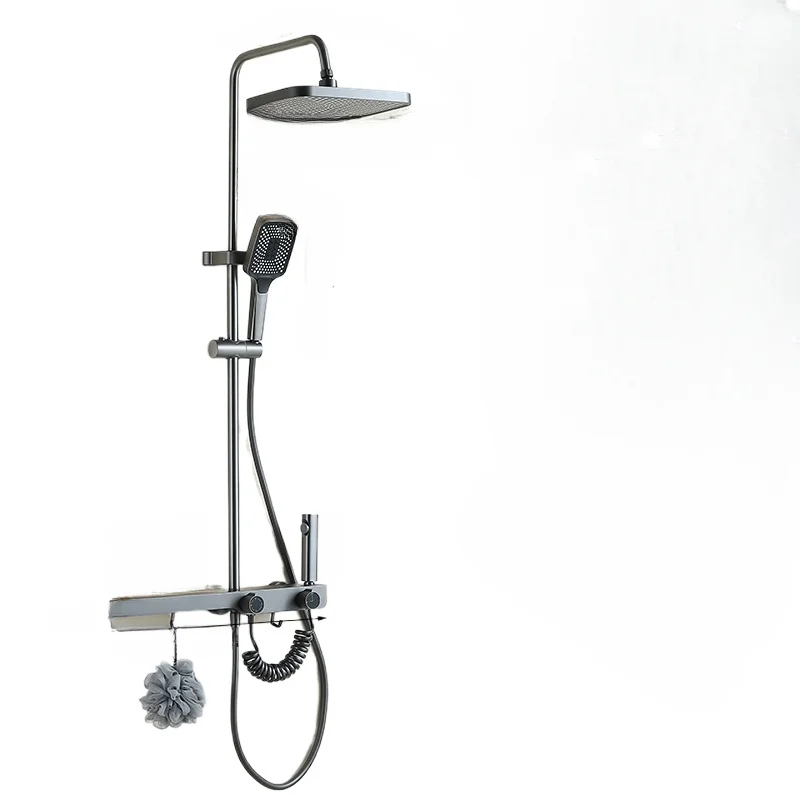 *Gun Gray Shower Shower Set All Copper Mechanical Knob Household Bathroom Supercharged Bath Sprinkler
*Gun Gray Shower Shower Set All Copper Mechanical Knob Household Bathroom Supercharged Bath Sprinkler
