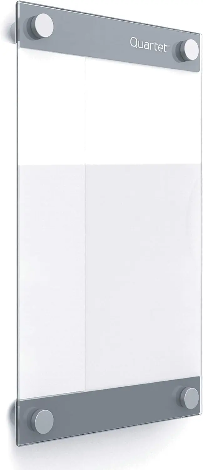 Magnetic Dry Erase Board, 8.5x11 Quartet Glass Whiteboard with Customizable Templates, Sleek Frameless Design, Easy to Clean
Magnetic Dry Erase Board, 8.5x11 Quartet Glass Whiteboard with Customizable Templates, Sleek Frameless Design, Easy to Clean