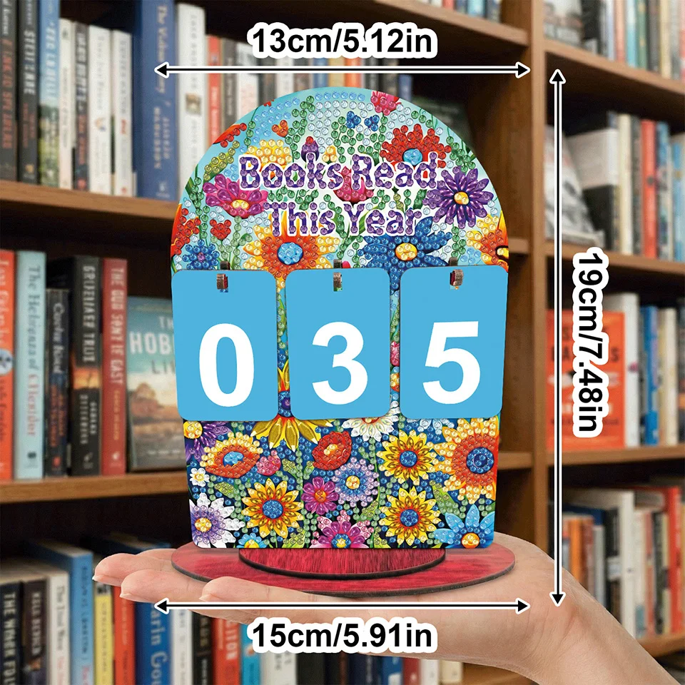 2026 new Diamond painting Books Read This Year Art Counter Decorative Bookshelf Ornament Books Reading Counter New Years Gift
2026 new Diamond painting Books Read This Year Art Counter Decorative Bookshelf Ornament Books Reading Counter New Years Gift