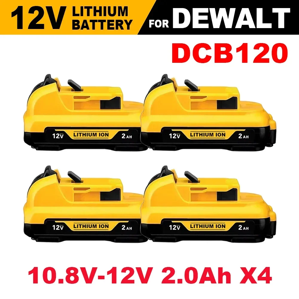 Original for Dewalt 12V Lithium ion Battery, 12V 3AH, DCB120 DCB123 DCB125 DCB124 DCB122 DCD710 Electric Tool Screwdriver
Original for Dewalt 12V Lithium ion Battery, 12V 3AH, DCB120 DCB123 DCB125 DCB124 DCB122 DCD710 Electric Tool Screwdriver
