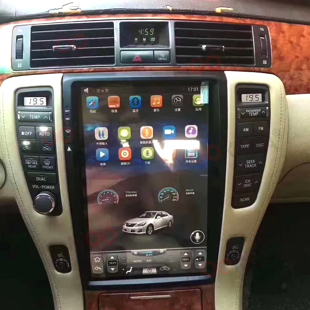 Car Accessories Radio For Toyota Crown Android Auto GPS Navigation Multimedia Stereo Receiver Head Unit Offline Maps
Car Accessories Radio For Toyota Crown Android Auto GPS Navigation Multimedia Stereo Receiver Head Unit Offline Maps