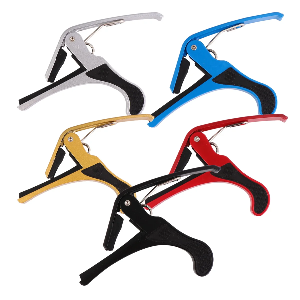 5Pcs Professional Ukulele Sandhi Metal Sandhi Gripper Gripper Guitar Accessories (Red + Gold + Black + Silver + Blue)
5Pcs Professional Ukulele Sandhi Metal Sandhi Gripper Gripper Guitar Accessories (Red + Gold + Black + Silver + Blue)