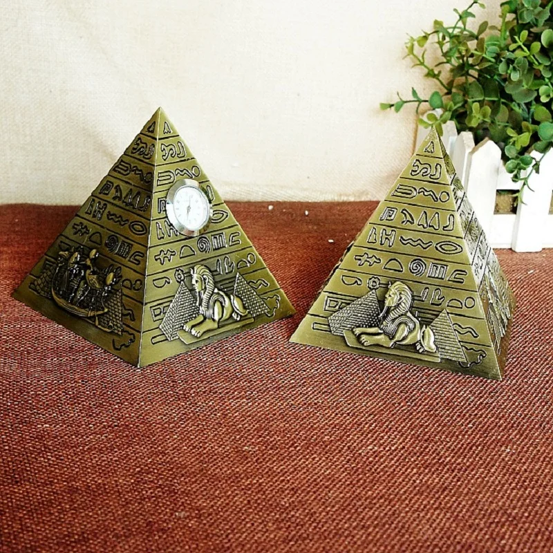 Art Crafts Bronze Pyramids Statue Egyptian Pyramid Model Famous Building Figurine Study Room Decoration Building Model
Art Crafts Bronze Pyramids Statue Egyptian Pyramid Model Famous Building Figurine Study Room Decoration Building Model