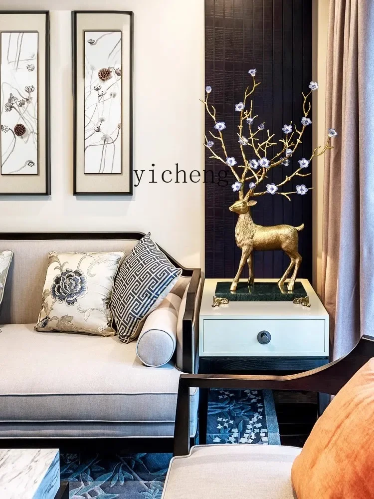 r5.13 Plum Blossom Deer Light Luxury Table Clock Ornament Home Living Room TV Cabinet Decoration
r5.13 Plum Blossom Deer Light Luxury Table Clock Ornament Home Living Room TV Cabinet Decoration