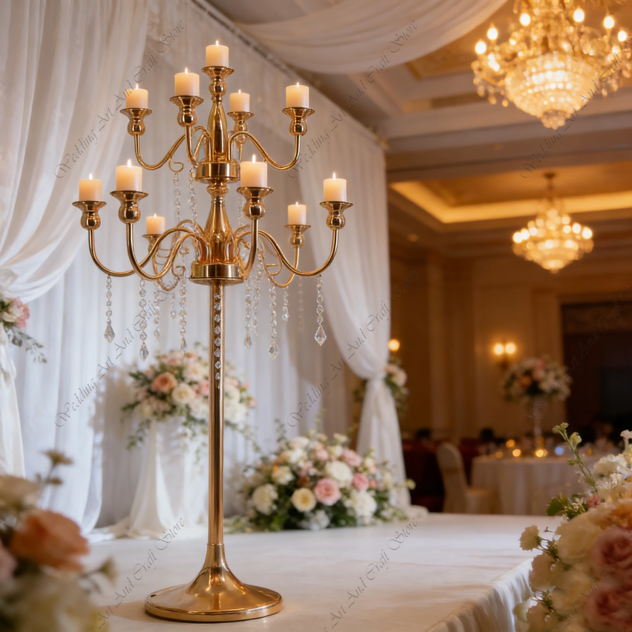 10pcs f30 104-135cm Acrylic 13-Arm Candelabra Tall Crystal Candle Holders Metal Wedding Decoration Table Flower Stand ivy814
10pcs f30 104-135cm Acrylic 13-Arm Candelabra Tall Crystal Candle Holders Metal Wedding Decoration Table Flower Stand ivy814