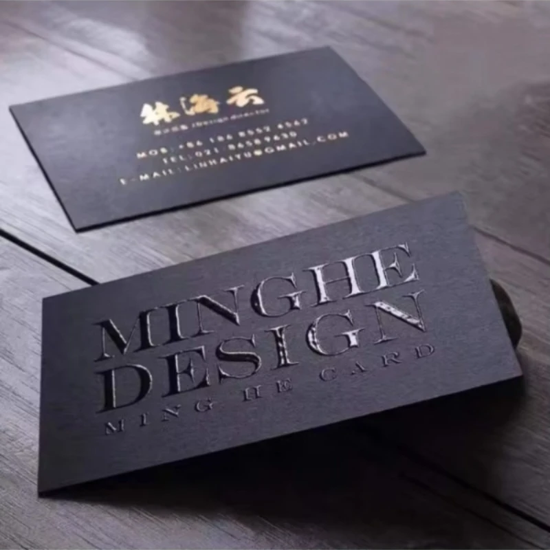 200pcs Customized Business Card with Cotton Paper Hot Stamping Gold and Silver UV Printing Card
200pcs Customized Business Card with Cotton Paper Hot Stamping Gold and Silver UV Printing Card