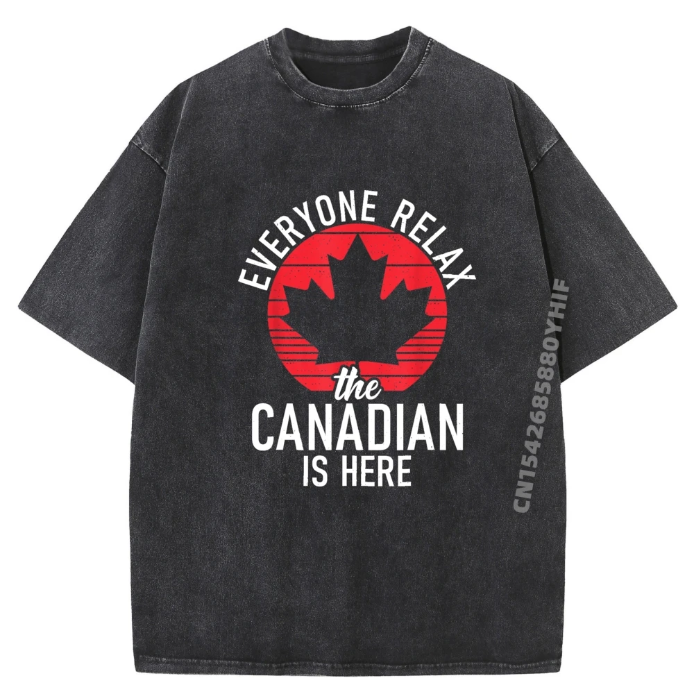 Women's Special Tops & Tees Graphic Summer Luxury Designer T-Shirt Family Canada Everyone relax the Canadian Retro Washed Shirt
Women's Special Tops & Tees Graphic Summer Luxury Designer T-Shirt Family Canada Everyone relax the Canadian Retro Washed Shirt