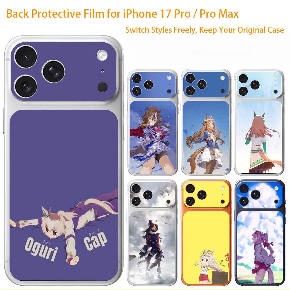 U-Uma Musume Pretty Derby Premium Skin Wrap для iPhone 17 Pro/Max, защитная наклейка на заднюю панель и камеру (не чехол)
U-Uma Musume Pretty Derby Premium Skin Wrap для iPhone 17 Pro/Max, защитная наклейка на заднюю панель и камеру (не чехол)