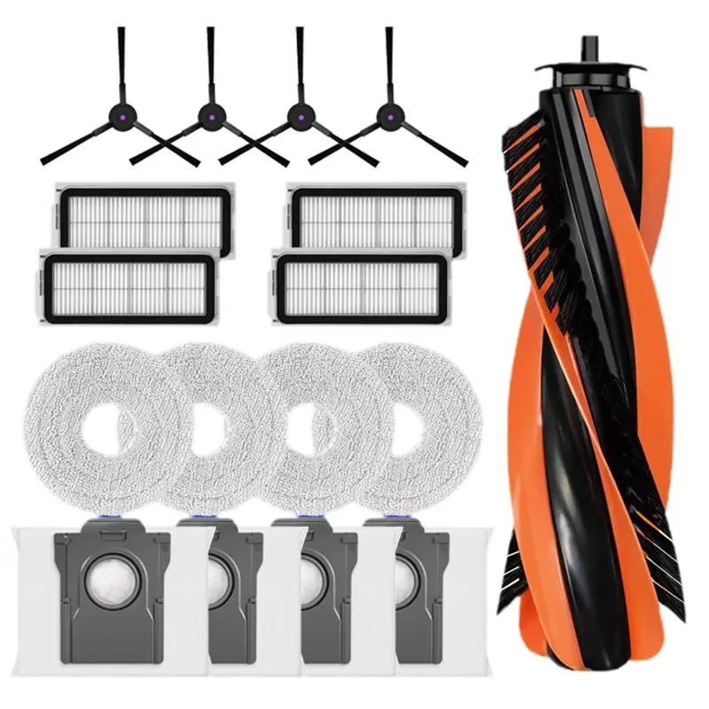 Комплект сменных запчастей для робота-пылесоса Deerma X80/DEM-X80: основная и боковые щетки, салфетки для влажной уборки, HEPA-фильтры, мешки для сбора пыли. Доставка в течение 24 часов.
Комплект сменных запчастей для робота-пылесоса Deerma X80/DEM-X80: основная и боковые щетки, салфетки для влажной уборки, HEPA-фильтры, мешки для сбора пыли. Доставка в течение 24 часов.