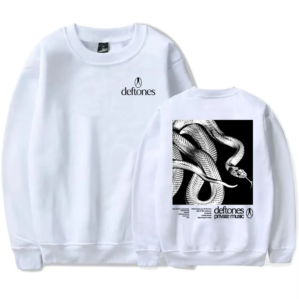 Private Music Crewneck Sweatshirt Deftones Album 2025 NEW Pullovers Long Sleeve Autumn Male Hoodies Casual Fashion Unisex Hoody
Private Music Crewneck Sweatshirt Deftones Album 2025 NEW Pullovers Long Sleeve Autumn Male Hoodies Casual Fashion Unisex Hoody