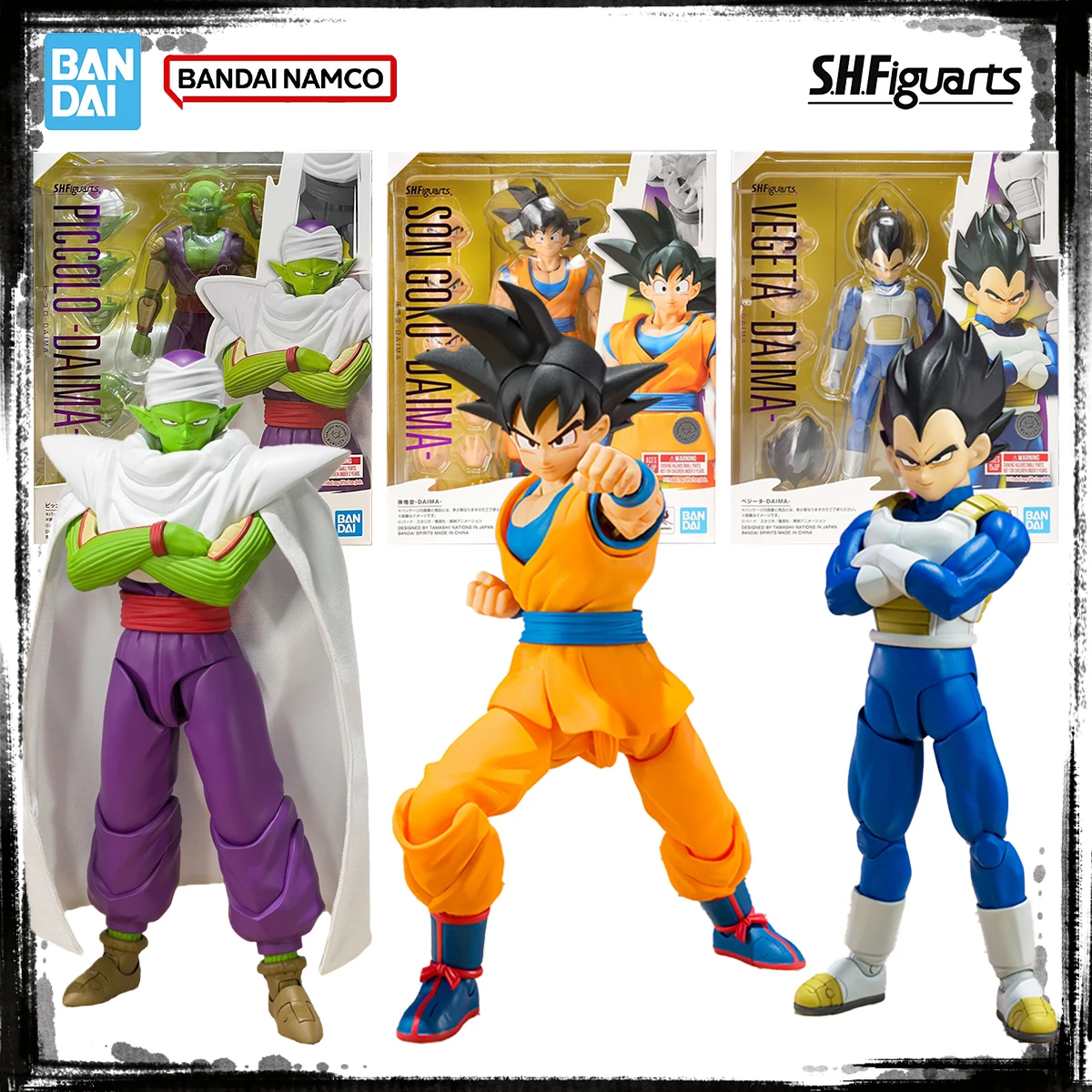 Bandai натуральная оригинальная SHF Dragon Ball в наличии аниме-фигурка DAIMA SON GOKU VEGETA PICCOLO фигурки игрушки для мальчиков подарки
Bandai натуральная оригинальная SHF Dragon Ball в наличии аниме-фигурка DAIMA SON GOKU VEGETA PICCOLO фигурки игрушки для мальчиков подарки