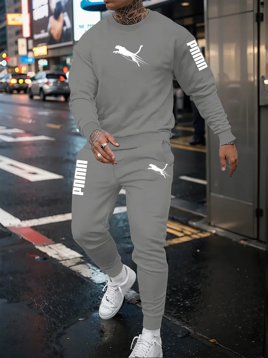 2024New Men's Suit Christmas Festival Clothing3DPrinted round Neck Long Sleeve and Trousers Two-Piece Set Fashion Men's Clothing
2024New Men's Suit Christmas Festival Clothing3DPrinted round Neck Long Sleeve and Trousers Two-Piece Set Fashion Men's Clothing